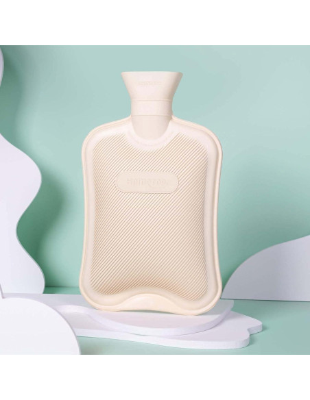 Botella de Agua Caliente 2L HomeTop con Funda Triceratops