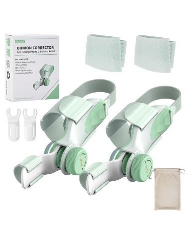 Corrector de Juanetes EliaValth 2 PCS Ajustable Mediana