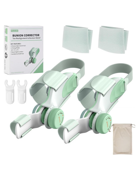 Corrector de Juanetes EliaValth 2 PCS Ajustable Mediana