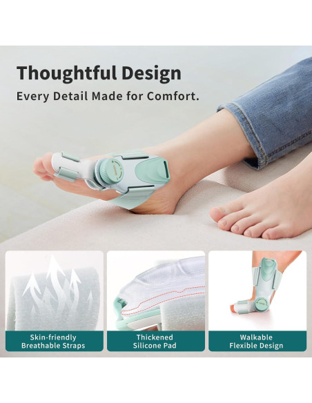 Corrector de Juanetes EliaValth 2 PCS Ajustable Mediana