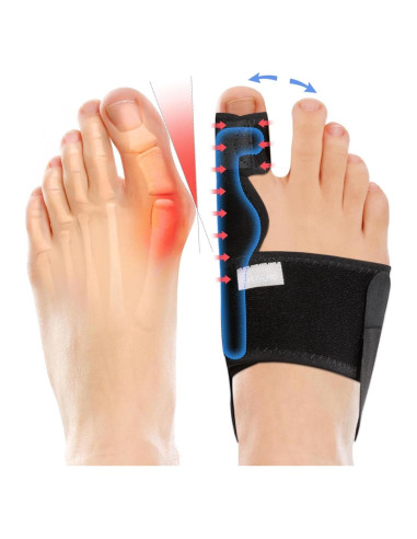 Corrector de Juanetes Fit Geno Unisex Ajustable 2 Pcs