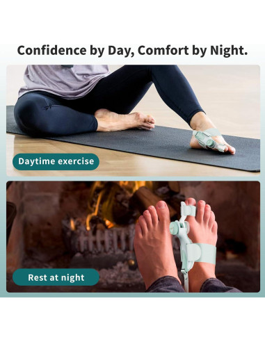 Corrector de Juanetes EliaValth 2 PCS Ajustable Mediana