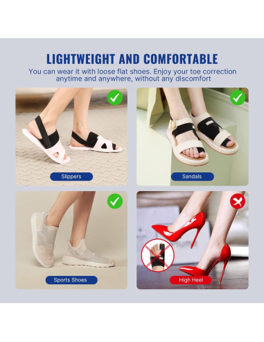 Corrector de Juanetes Fit Geno Unisex Ajustable 2 Pcs