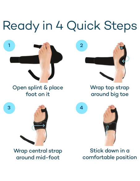 Corrector de Juanetes Caretras Unisex Ajustable 17.5x13.2cm