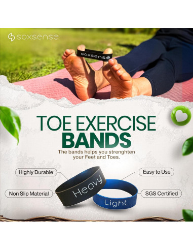 Bandas Separadoras de Dedos BUBBLOB - Corrector Juanetes