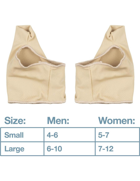 Manga Alivio Juanetes ZenToes Gel Unisex Talla Grande