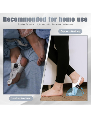 Corrector de Juanetes Ecqizer Ajustable para Dedo Gordo