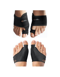 Kit Alivio Juanetes Compresión Cobre 2 Pares Pequeño/Mediano