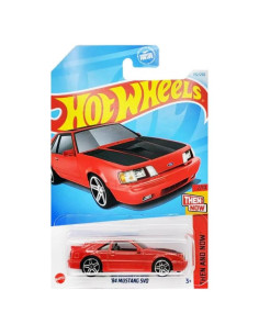 Hot Wheels Mustang SVO 1984 Rojo 1:64 Coleccionable