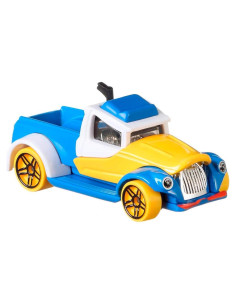 Hot Wheels Donald Duck 1:64 Coche de Metal Mattel