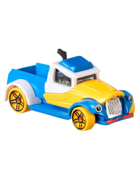Hot Wheels Donald Duck 1:64 Coche de Metal Mattel Hot Wheels Donald Duck 1:64 Coche de Metal Mattel