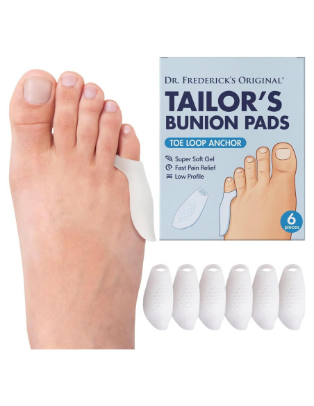 Almohadillas para Juanetes Dr. Frederick - 6 Gel Suave