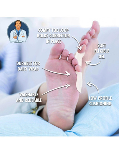 Almohadillas para Juanetes Dr. Frederick - 6 Gel Suave