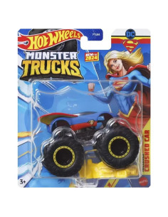 Hot Wheels Monster Trucks Super Girl con coche 1:64