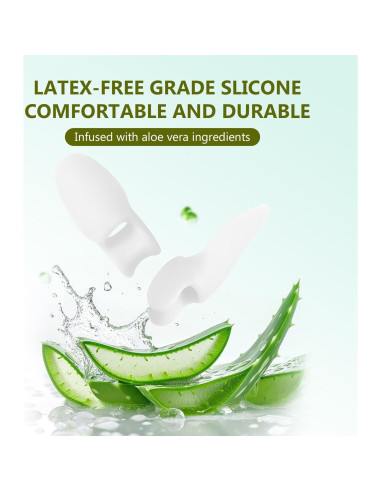 Protector de Almohadilla para Juanetes Bukihome - 8 Pzas Gel