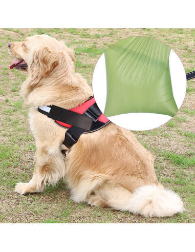 Dispensador de bolsas para excremento Eliamo con linterna LED