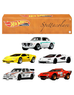 Set 5 Coches Juguete Hot Wheels Che Figata 1:64 Premium