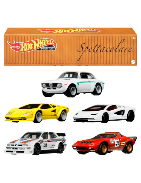 Set 5 Coches Juguete Hot Wheels Che Figata 1:64 Premium Set 5 Coches Juguete Hot Wheels Che Figata 1:64 Premium