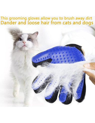 Guantes de Aseo Dooki-Be para Mascotas - Suaves y Ajustables