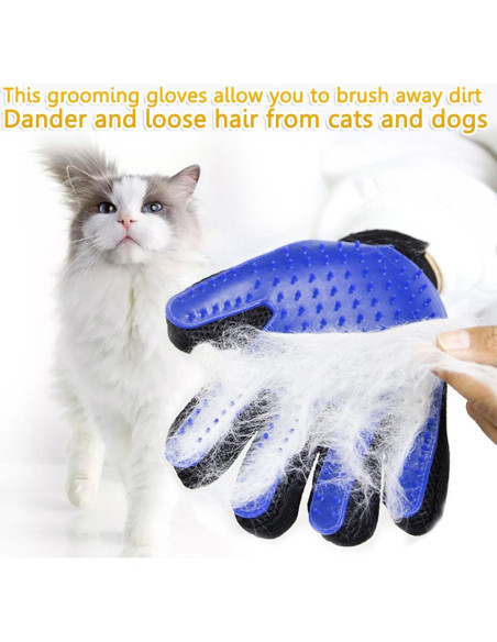 Guantes de Aseo Dooki-Be para Mascotas - Suaves y Ajustables