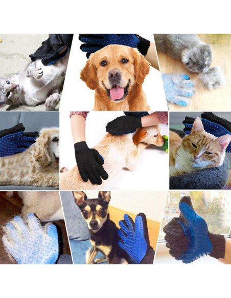 Guantes de Aseo Dooki-Be para Mascotas - Suaves y Ajustables