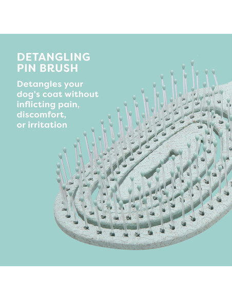 Cepillo Desenredante Ecológico BioSilk para Perros Azul Cepillo Desenredante Ecológico BioSilk para Perros Azul