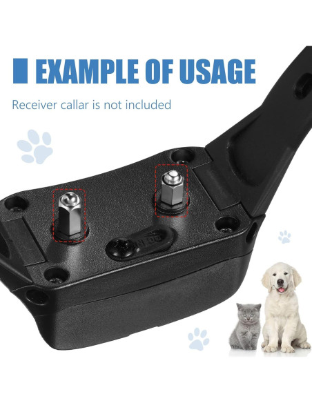 12 Piezas Reemplazo Puntos de Contacto Collar Entrenamiento Hotop