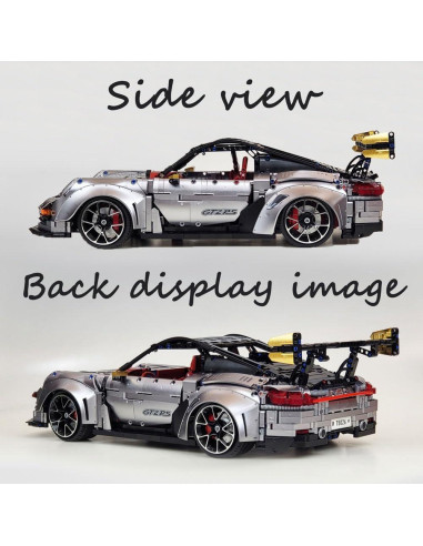 Coche Deportivo PR911 Blanco 3389 Piezas Construcción