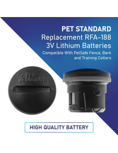 Baterías de Reemplazo 3V PetSafe RFA-188 - Paquete de 5 2