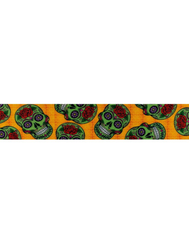 CollarSafe Collar para Perro Grande 3.8 cm Calaveras