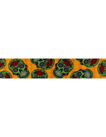 CollarSafe Collar para Perro Grande 3.8 cm Calaveras