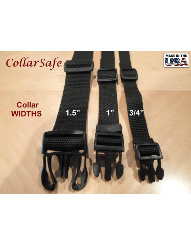 CollarSafe Collar para Perro Grande 3.8 cm Calaveras