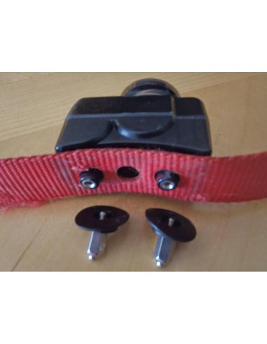 Collar de Reemplazo CollarSafe 1" Ancho Huesos Rosados