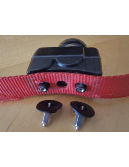 Collar de Reemplazo CollarSafe 1" Ancho Huesos Rosados