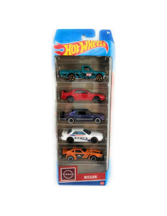 Paquete 5 Coches Hot Wheels Nissan Datsun Skyline GT-R