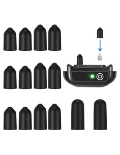 Weewooday 24 Puntas de Goma para Collar de Perro 13-20 mm