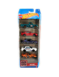 Paquete 5 Coches Hot Wheels Nissan Datsun Skyline GT-R 2