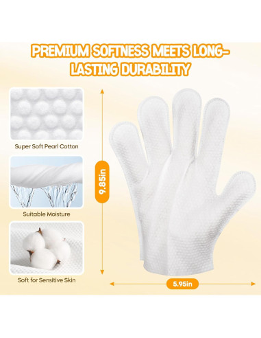 Toallitas para Mascotas NEENCE Extra Gruesas con Guantes