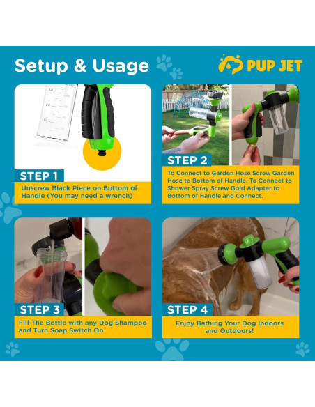 Accesorio de Manguera para Lavado de Perros FREEZE2TRIM