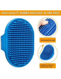 Cepillo de Aseo para Perros ROPO con Mango Ajustable 2pcs 2