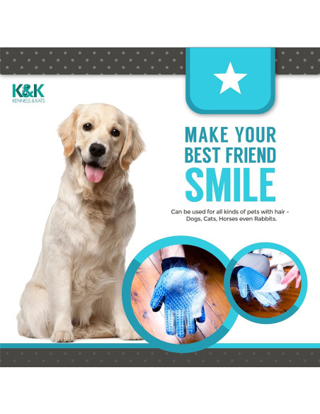 Guantes de Aseo para Mascotas Kennels & Kats - Talla Única