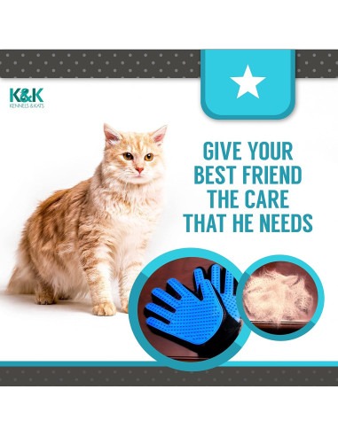 Guantes de Aseo para Mascotas Kennels & Kats - Talla Única