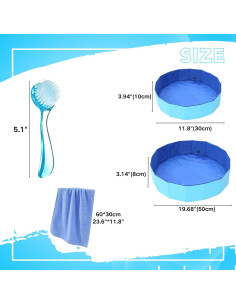 Baera Plegable TTMIMIK para Dragones Barbados 30x10cm 2