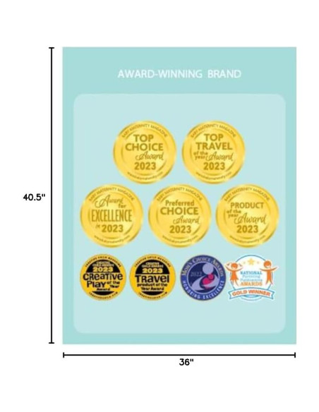 Puerta de Seguridad para Bebés Regalo 61-102 cm Negra