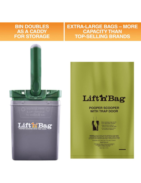 Recogedor de Excremento de Perro Neater Pets con 195 Bolsas Recogedor de Excremento de Perro Neater Pets con 195 Bolsas