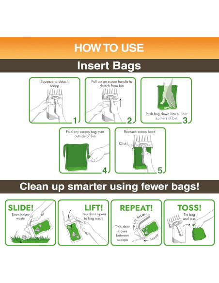 Recogedor de Excremento de Perro Neater Pets con 195 Bolsas Recogedor de Excremento de Perro Neater Pets con 195 Bolsas