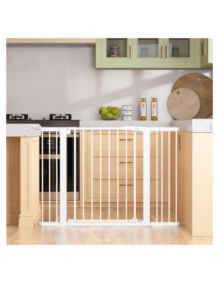 Puerta para Bebés Keny 76,2 cm Alta Ajustable 29.7-116,8 cm