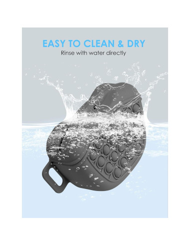 Bolsa de golosinas para perros Gobeigo con clicker 1.67 tazas