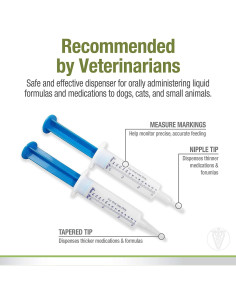 Jeringa de Alimentación para Mascotas Cuatro Patas 13cm 2