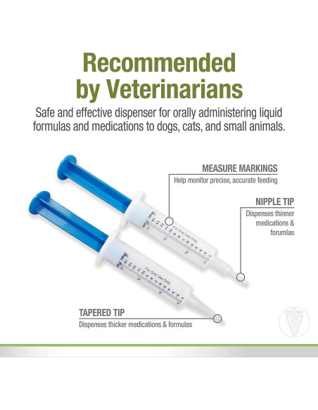 Jeringa de Alimentación para Mascotas Cuatro Patas 13cm